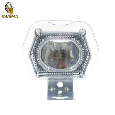 Lucency Casing Multiple Color Flash Motosiklet LED Spotlight Parçaları