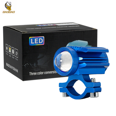 Beyaz Sarı Flaş Motosiklet Fener LED Işık Dış Mini Sürüş Işığı