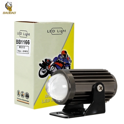 Beyaz Sarı 12v Evrensel Otomatik Lamba Motosiklet için LED Spotlight