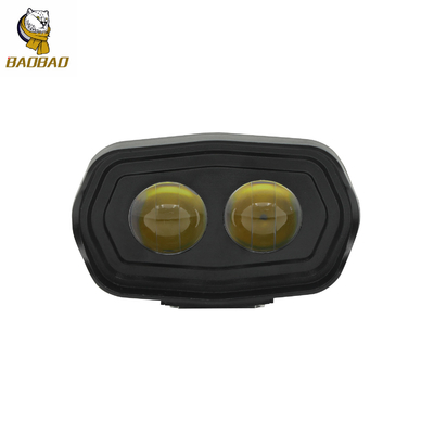 Plastik 12V Beyaz Sarı Flash 2 Boncuk Sis Işığı CG125 Dekorasyonlar