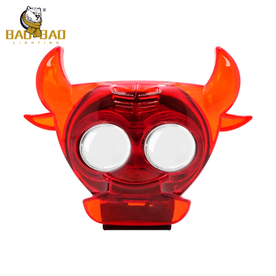 80V Bull Shape RGB Flash 2 Beads Yardımcı Projector Motorlu Sis Işığı