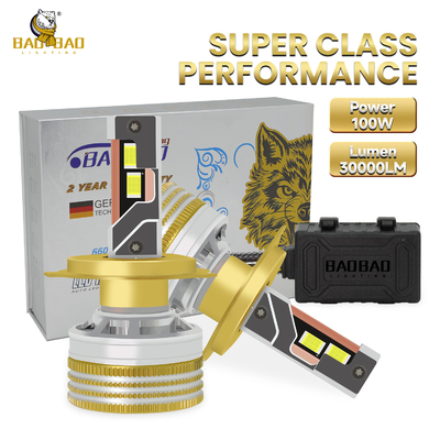 H4 H7 H11 9005 9006 Metal Beyaz Flaş Fenerler Işık LED Farlar Otomatik Parçalar