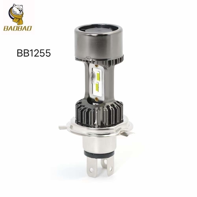 12V Metal Beyaz H4 Motorlu Motorlu Motorlu İç Işıklı LED ampul