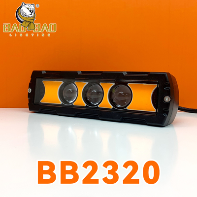 80V Multi Beyaz Sarı Çift Renkli Metal Motosiklet Mini Sürüş Sis Işığı
