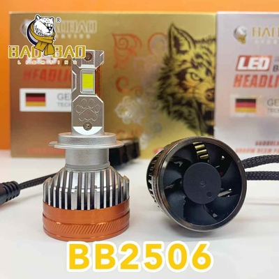 BAOBAO BB2506 4 Bakır 6000K 200W 180W 160W LED Far Ampulü Araba İçin