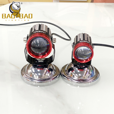 Beyaz Sarı Işıklar Sis Farları Alüminyum 12-80V Motosiklet Işıkları BB2514